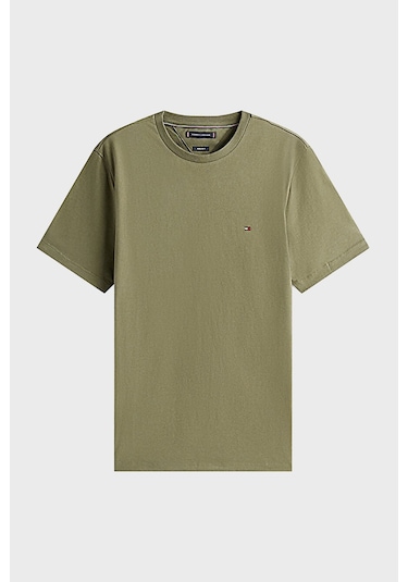 Tommy Hilfiger Erkek T Shirt Mw0mw39995 Plı Yeşil Yeşil Tommy Hilfiger Erkek T Shirt Mw0mw39995 Plı Yeşil Yeşil