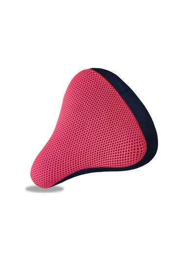 Novahub Bisiklet Yastığı 3d Yumuşak Nefes Alabilir Sele Bisiklet Sele Kılıfı Bisiklet Selesi Bisiklet Silikon Koltuklar Kırmızı Kırmızı
