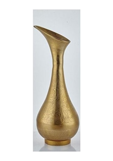 Pıtcher Gold Buyuk Vazo 17x17x46 Cm
