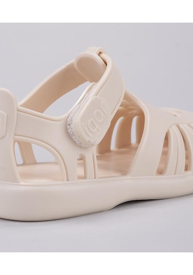 Igor S10271 TOBBY SOLID Çocuk  Fildişi Sandalet