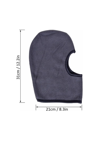 Geeroyoo Çocuklar İçin Kışlık Polar Balaklava - Kayak, Snowboard Ve Açık Hava Aktiviteleri İçin Isıtıcı Başlık, Mavi Mavi