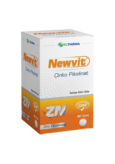 Newvit Çinko Pikolinat 60 Tablet