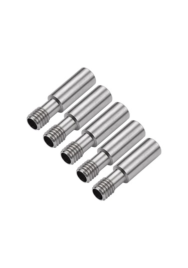 Neevoyu Stainless Steel M6 26mm Isı Borusu - 4mm İç Çaplı, Mk8 Ekstruder İçin, Cr-10/ender Serisi 3d Yazıcılar İçin, 5 Adet