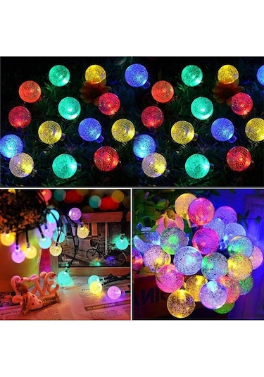 50 Led 7 M Rgb Solar - Popvitrin