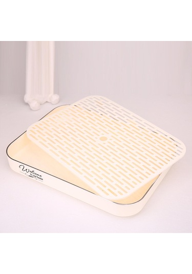 Suntek Bar Bej Için Drenaj Tepsili Ve Kulplu Kupa Düzenleyicili