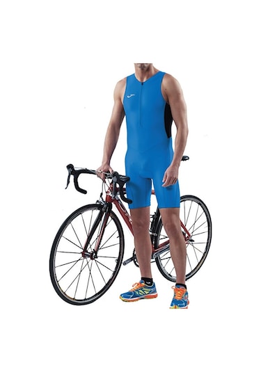 Joma Duathlon Body Erkek Koşu Taytı 100046,701 Mavi 100047