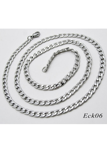 Paslanmaz Çelik Erkek Kolye Zincir 1 Adet Ürün