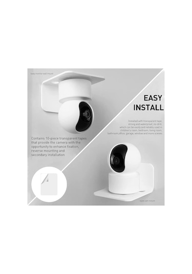 Suntek Akrilik Yüzer Raflar Koleksiyon Bitkileri Beyaz Için