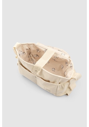 Sıvı Geçirmez Bebek Arabası Organizer Çantası Küçük Pamuk Desenli Coton Çok Renkli