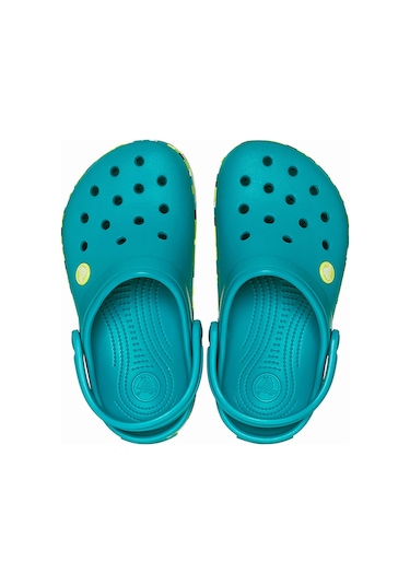 Crocs Crocband Glow Confetti Çocuk Terlik Yesıl