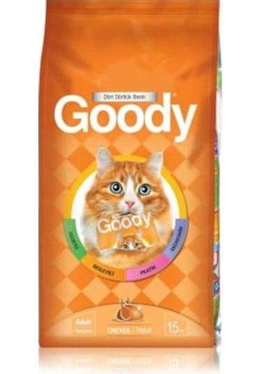 Goody Tavuklu Yetişkin Kedi Maması 15 KG