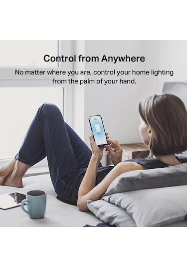 Tapo S220 Akıllı Işık Anahtarı, 2-Düğme 1-Yol