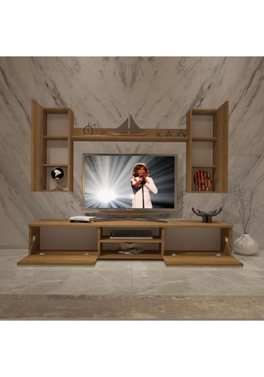 Decoraktiv Eko 7 Mdf Dvd Tv Ünitesi Tv Sehpası Pera