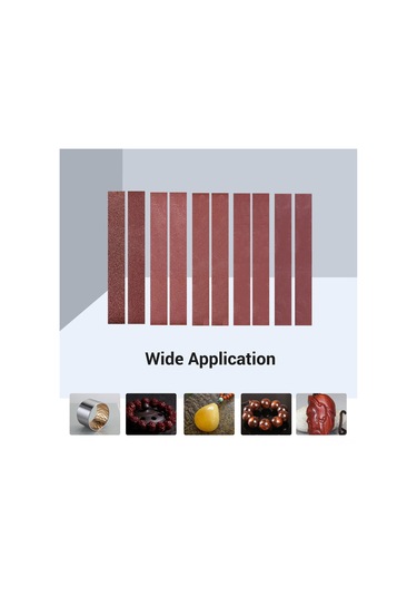 Singree Ev İçin 10'lu Zımpara Kayış Seti 30x340mm - 60-1000 Kum Çeşitleri