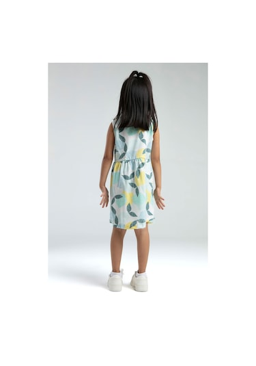 Rolypoly Kız Çocuk Yeşil Elbise 5274-47995 Yeşil