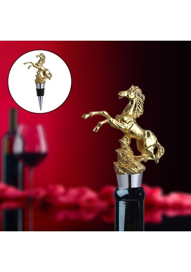 Suntek Bar İçecek Şişesi Şampanya Şişesi At Stoper Altın Diğer