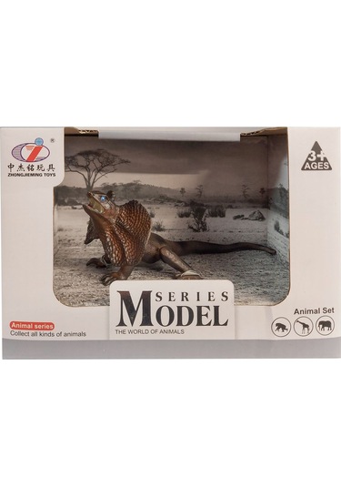 Calimera Toys Hayvan Figürleri Oyuncak Fırfırlı Kertenkele Hayvan