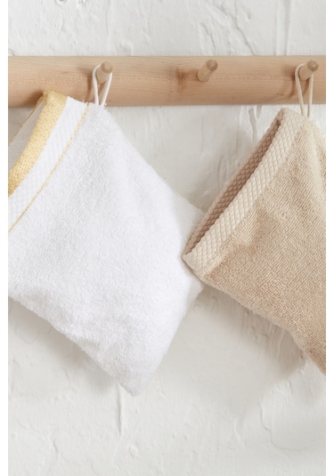 Karaca Home Glory Lurex 9 Parça Aile Banyo Seti Gold-bej 200.22.05.0177