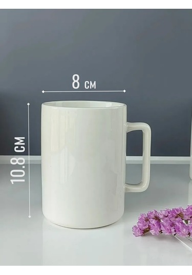 Domenik Seramik Fincanlar 400 Ml 4 Adet 331439136 Fildişi