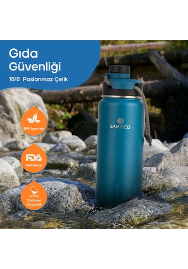 Santeco Ktwo Sporcu Termosu 710 Ml-mavi