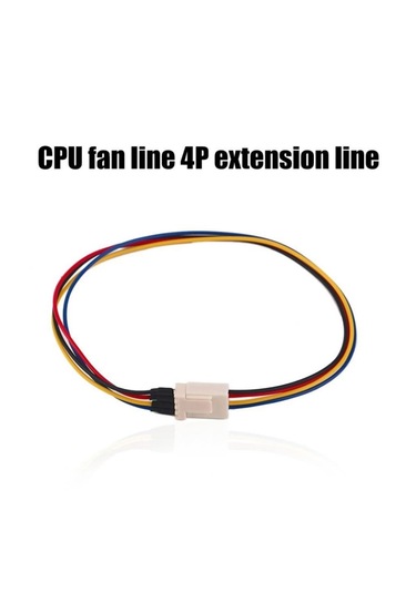 4 Pin Fan Güç Kablosu Power Kablo Cpu Uzatma Kablosu 20 Cm