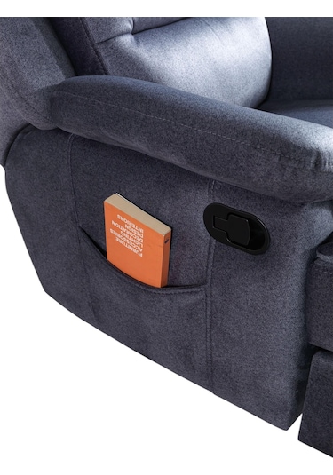 Lena Tekli Koltuk Rehome Lena Tv Koltuğu 85x97x110 Cm Füme