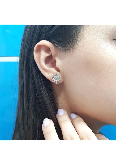 Lova Pırlanta Kar Tanesi Küpe -  3040107