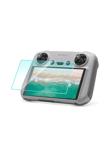 Djı Rc / Rc 2 Puluz Uzaktan Kumanda Ekranı İçin Temperli Cam Filmi Şeffaf