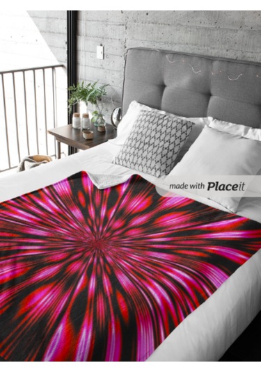 Tv Koltuk Yatak Battaniyesi 150 220cm Organik Polar Leke Tutmaz Kırmızı