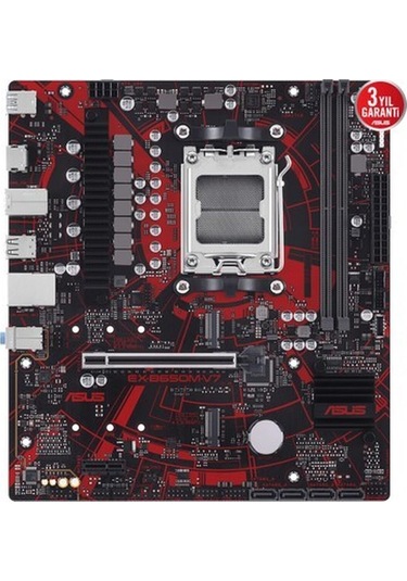 Asus Ex-b650m-v7 Amd Soket Am5 Ddr5 8000mhz Micro-atx Anakart