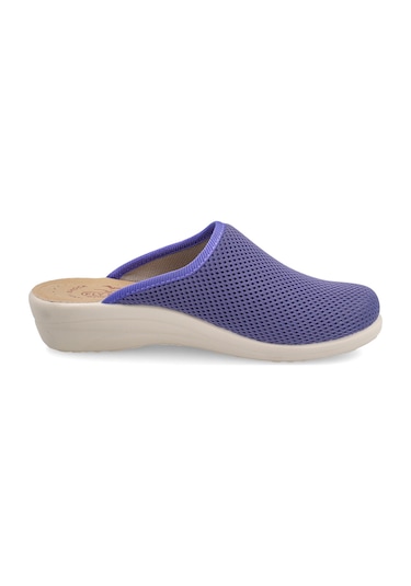 Terlik Kadın Diğer T4 368 Fe Fly Flot Cloth Slipper Purple Purple Mor