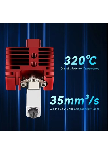 Leasetake Bambu Lab X1/x1c V2.0 İçin Hotend Yükseltme Sıcak Uç Baskı Kafası 3d Baskı Parçaları Bambulab X1 İçin