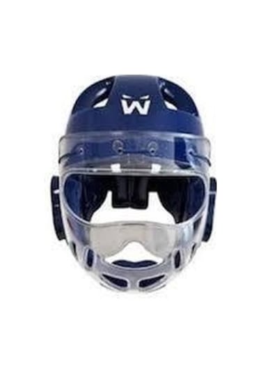 Whiteface Taekwondo Kapalı Mantar Kask-mavi Mavi
