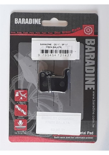 Baradine Ds-17+sp-17 Fren Balatası Metal Xt2004/saınt K119