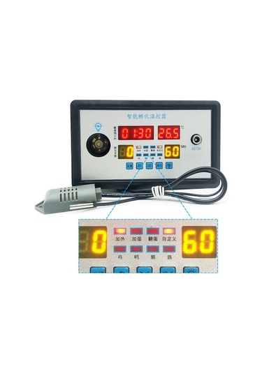 Ulzyvf Zfx-w9002 Yüksek Ve Termostatı Sıcaklık Nem Kuluçka Kontrol Hassasiyetli Dijital Cihazı - Fw