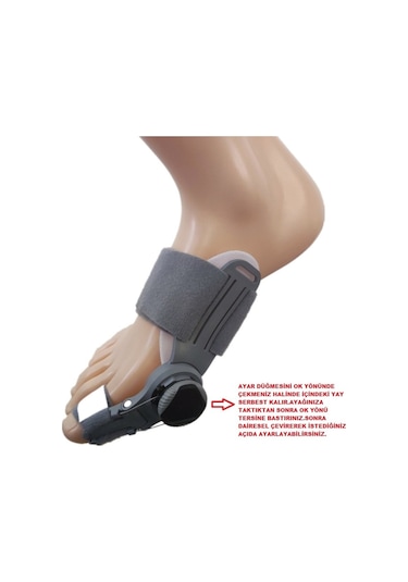 Başarı Ortopedi Ayarlı Ayak Baş Parmak Kemik Düzeltici Başparmak Eğriliği Düzeltm