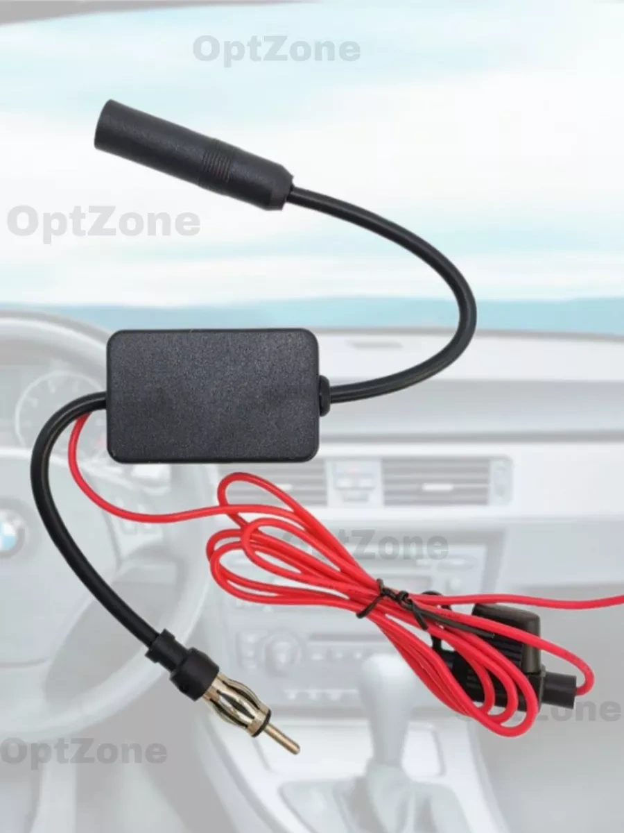 Usilitel' Antenny Avtomagnitoly Fm/am/dab,25db Araç Radyo Alıcısı Anten Güçlendirici 196677976