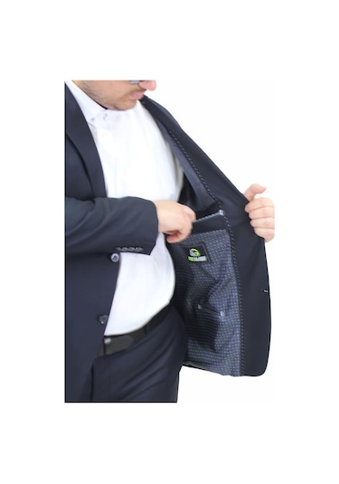 Starbattal Erkek Büyük Beden 6 Drop Takım Elbise Parıs 071010 Lacıvert Lacivert