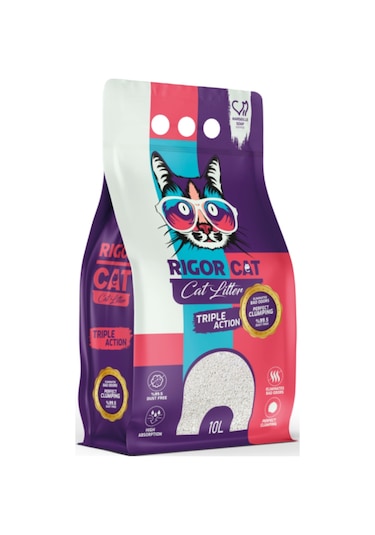 Rigor Cat Marsilya Sabunu Kokulu Bentonit Kedi Kumu 10 Litre