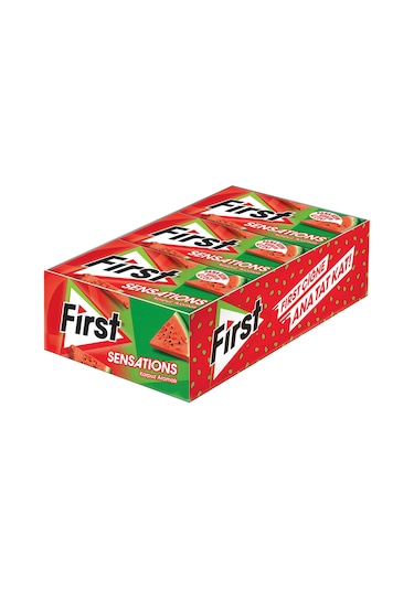First Sensations Karpuz Aromalı Sakız 12 x 27 G