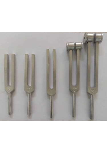 5'Li Diapozon Set, Frekans 128, 256, 512, 1024 Ve 2048