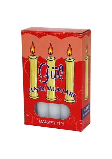 10 Parça Market Mum 4881 Çok Renkli