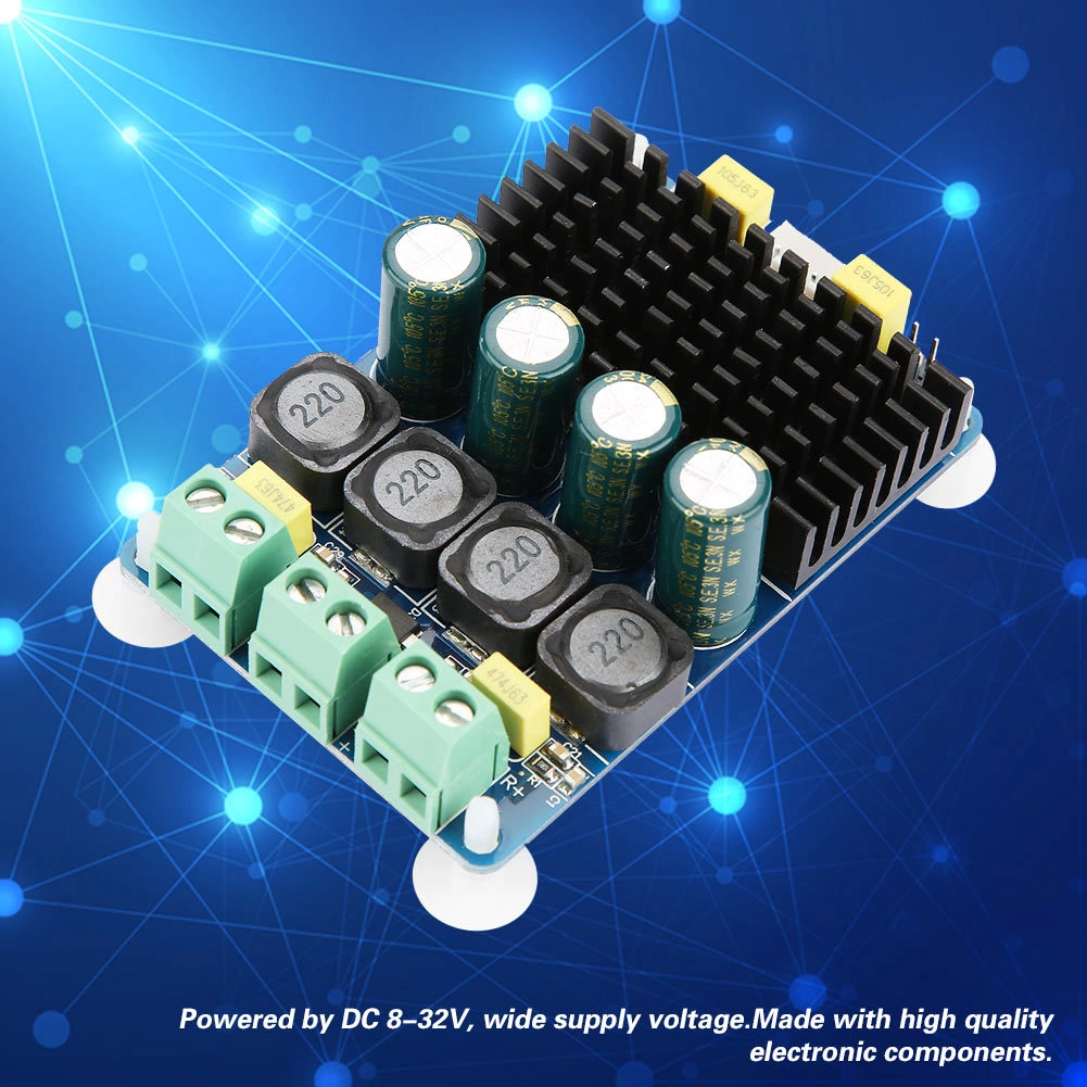 Tenfowee Tda7498 Çipli 2x100w Stereo Güç Amfi Kartı, Yüksek Verimli, 8-32v Dc Girişi, Hf20 Modeli