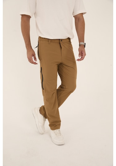 Camp531 Outdoor Tactical Su İticili Likralı Yazlık Erkek Taktik Pantolon Hardal