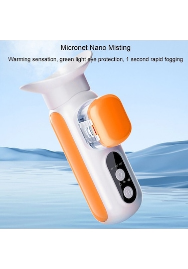 Dm Konca Sıcak Soğuk Kompres Nemlendirici Göz Spreyi Vapor Misting Aleti Beyaz Beyaz