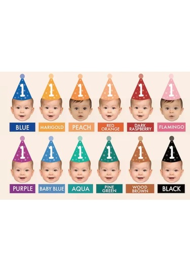 Doğum Günü Kürdan Süs Cupcake Süs Kişiye Özel 10 Adet 0