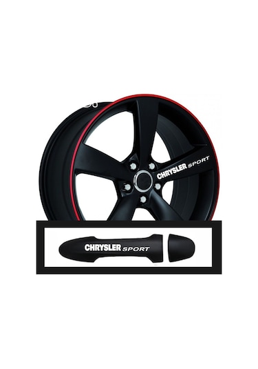 Chrysler Stratus İçin Uyumlu Aksesuar Oto Kapı Kolu/jant Sticker 10 Adet 10 1,5 Cm