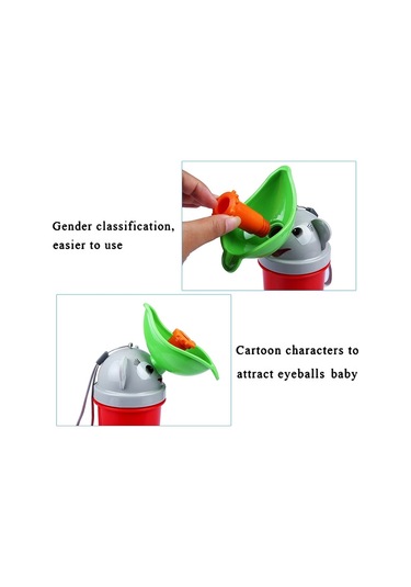 Sones Taşınabilir Çocuk Pisuar / Kız Çocukları İçin Araba İdrar Şişesi