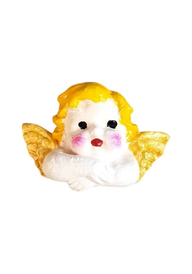 Uretti - Ayşe 7362 5742 El Yapımı 3'lü Sevimli Melek Magnet Seti - 4 X 5 Cm 4cm