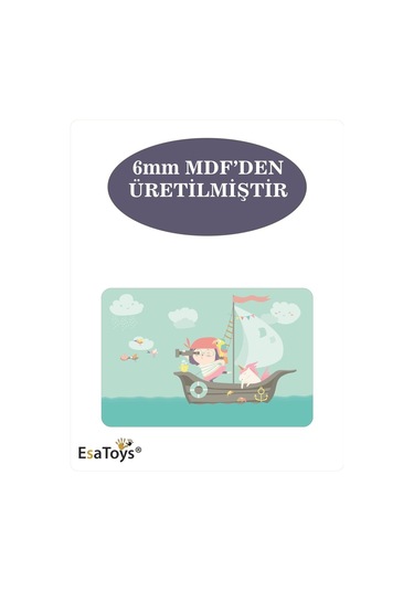 Ahşap 54 Parça Çocuk Puzzle-88